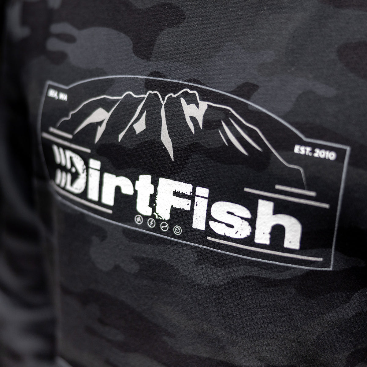 Camo Mountain Hoodie