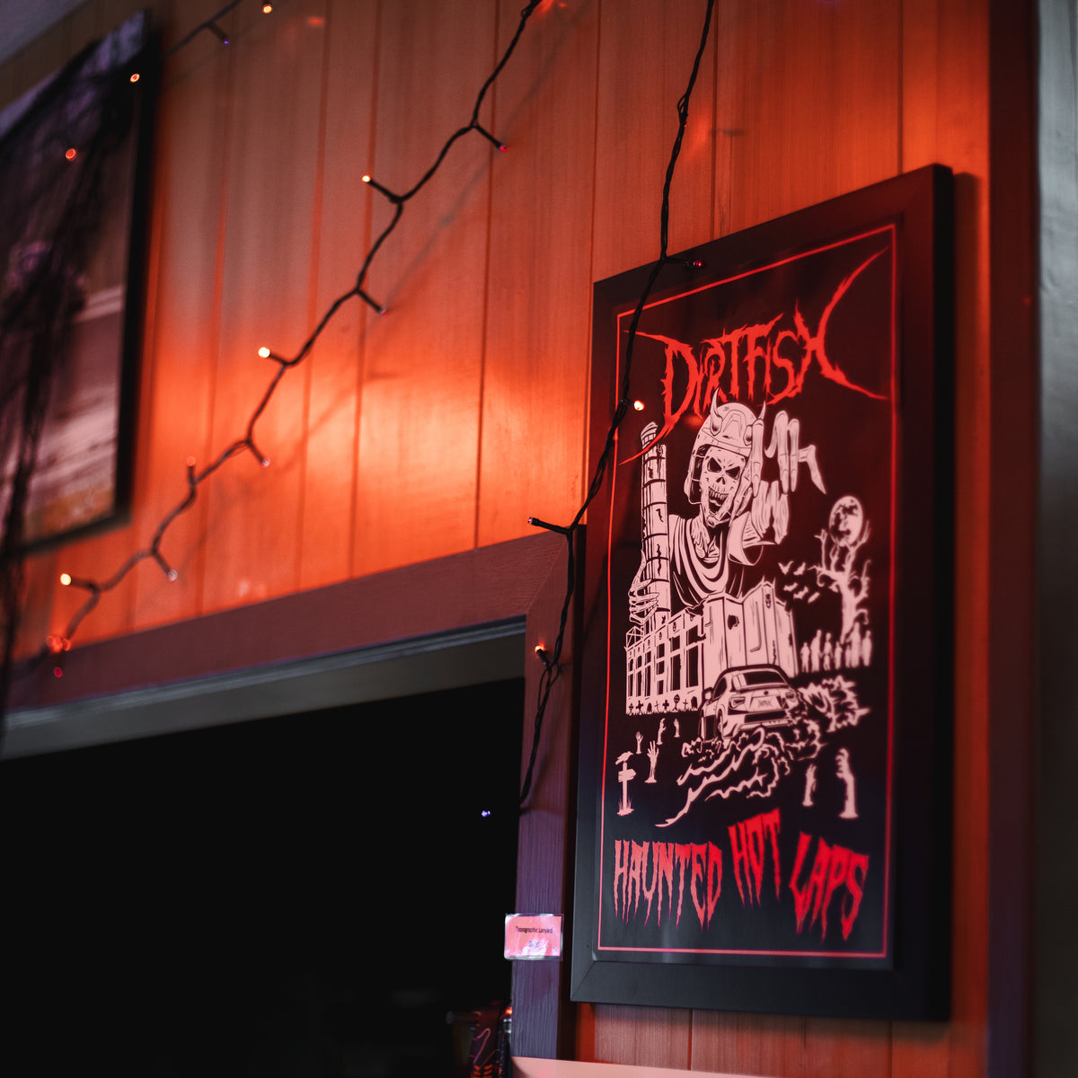 Haunted Hot Laps Poster