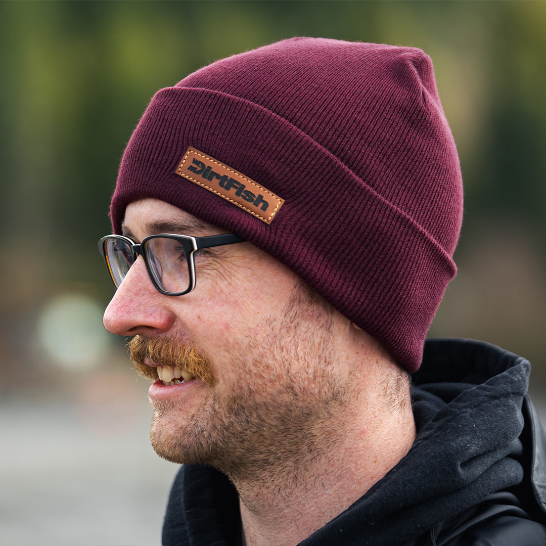 DirtFish Logo Patch Beanie