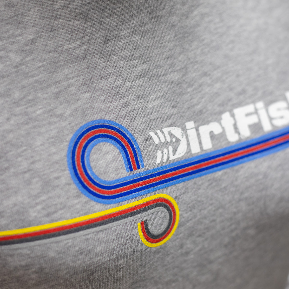 Retro Swirl Cropped Hoodie