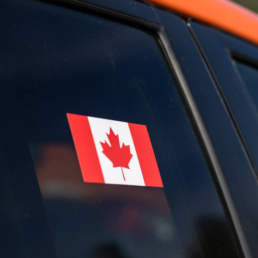 Drivers Name Only with Flag Decals