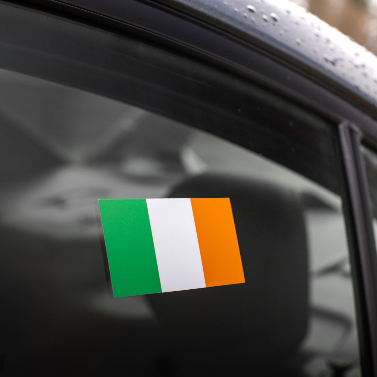 Drivers Name Only with Flag Decals